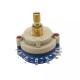 CE 0.8mm Continuous Rotary Switch 0.5A 4 Pole 2 Position Rotary