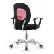 Convenience Red Boss Revolving Chair , Adjustable Office Chair With Wheels