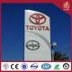 High quality outdoor strong anti-wind huge size car logo signage of build boarder