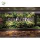 UVG GRW033 Wedding Stage Backdrop Decoration with Fake Green Plant Wall
