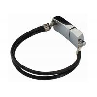 Silvery Metal USB Flash Drive With Keychain String High Storage Capacity