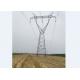 Ground Based Electric Transmission Tower 36KV Meet  ASCE 10-97 Standard