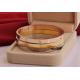Tagor Jewellery Super Quality 316L Stainless Steel coulpe Bracelet Bangle TYGB043