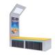 Customizable Smart Solar Panel Bench Outdoor Waterproof Bench With Streetlight