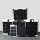Easy Carry Mono Flexible Portable Solar Panels 50 Watt With PET ETFE Surface