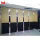 Fabric Surface 95mm Operable Partition Wall System For Restaurant