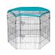 63x91 CM x 6pcs Wire Mesh Small Size Dog Kennel with Shelter or w/o Shelter,Pet Cages,Carriers & Houses,Welded Mesh