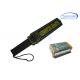 Hand Wand Metal Detector Light Weight With Audio / LED / Vibration Alarm Indication