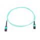 Custom MTP MPO Fiber Cable High Temperature Stability Good Exchangeability