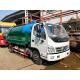 Sewage Suction Cleaning Truck 5000 Liters Dust Tank With 2000 Liters High Pressure Water Tank