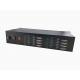 Rack 1080P/60Hz Lossless Dvi video fiber converter Transceiver Receiver single core 8 channel