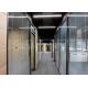 Premium Quality Glass Wall with sliding door Mobile Partition Wall