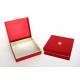 Personalized Red Presentation Gift Paper Cardboard Boxes Packaging with Lid