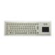 IP65 Stainless Steel Keyboard , Kiosk Metal Keyboard With Touch Pad