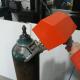 Gas Cylinder Bottle Pneumatic Dot Peen Marking Machine Date Number ISO Certificate