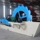 50 Tph Capacity Wheel Sand Washing Machine High Abrasive For Less 10mm Materials