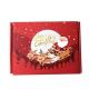 Advent Calendar Christmas Cardboard Gift Boxes Embossing Printing