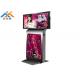 10 Point Touch Advertising Digital Signage Android / Windows Media Ad Player 55 Inch