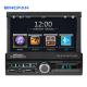 1 Din Universal Car Player Retractable Touch Screen RDS AUX GPS