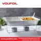 Household Disposable Large Aluminum Foil Steam Table Pans With Lid