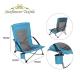 Oxford Cloth Foldable Seat Chairs Beach Outdoor Metal Sun Picnic Lounger