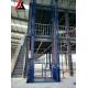 Outdoor Cargo Lift Elevator Hydraulic Warehouse Freight Elevator Customized