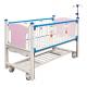 Silent Brake Wheels 1770*705mm Medical Pediatric Bed