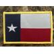 Hook Iron On Backing Patch Texas Lonestar State Full CLR 3x2 Embroidered Patch