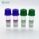 0.5ml PP Disposable Specimen Collection Tube Lavender Micro Tube Infant Use