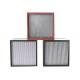 99.99% Box H13 And H14 HEPA Filters Galvanized Steel Frame