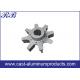 Aviation Industry Impeller Casting Process / Die Casting Process Water Pump Impeller