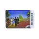 Embossing Plastic Membership Card With QR Codes Barcodes Or Magnetic Stripes