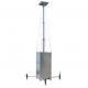 6m To 9m Mast Mobile Surveillance Unit Cubiod Tower Customized Height