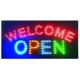 LED sign LED WELCOME OPEN sign