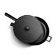 Velosan Cast Iron Skillet Pans Safe Frying Pans With 19cm Handle