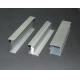 Mill Finished Aluminum Extrusion Channel Frame Profiles T5 Temper