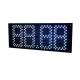 7 Inch White Digital Number Display Board 7 Segment LED Oil Price Display