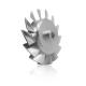 Anodized Durable Robotics Aluminum Bracket Impeller Multi Function