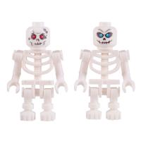 Children gifts medival knight ninja halloween skeleton action figures building block toys