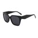 Ladies Square Acetate Sunglasses Retro UV400 Customize Logo