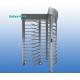 304 Stainless Steel Full Height Turnstile Gate Biometric Access Control