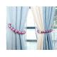 Modern delicate custom ABS magnet curtain tiebacks for home decoration