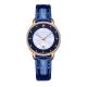 Pin Buckle Diamond Bezel Leather Watch 3ATM Waterproof Ladies Dress Watches With Diamonds