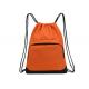 Unisex Nylon Drawstring Backpack Large Capacity For Camping / Fitness