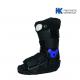 Black Orthotic Brace , CE Walking Boot For Sprained Ankle