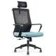 Chrome 100mm Class 3 Modern Ergonomic Chair PU Leather Plywood Ergo Mesh Chair