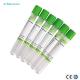 Disposable Blood Collection Green Top Heparin Tube Coated Spray Dried Lithium Heparin