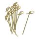 Party Supplies Bamboo Knot Cocktail Sticks Skewer bamboo ear pick 9cm 4 Inch