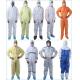 Support Customized Logo  Disposable Protective Coverall Tear Resistant Size S - 3XL