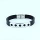 Factory Direct Stainless Steel High Quality Silicone Bracelet Bangle LBI47